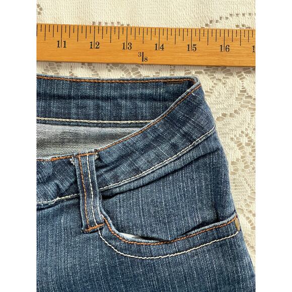 Vintage 1980s Southpole Denim Jean Shorts High Rise Jeans SIZE 13 - Picture 6 of 10